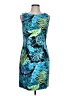 AGB Tropical Blue Cocktail Dress Size 10 - photo 1