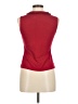 Chapter One Burgundy Sleeveless Blouse Size M - photo 2