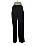 Le Suit 100% Polyester Solid Black Dress Pants Size 10 - photo 2