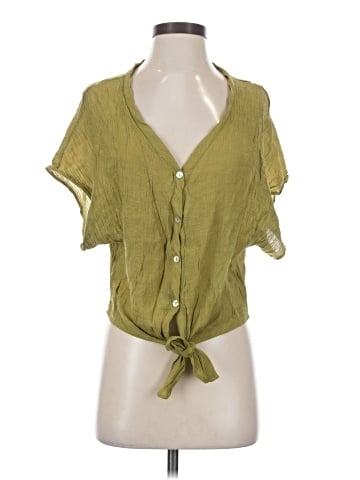 Lily White Short Sleeve Blouse (view 1)