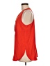 Gibson Latimer 100% Polyester Red Sleeveless Blouse Size M - photo 5