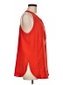Gibson Latimer 100% Polyester Red Sleeveless Blouse Size M - photo 4