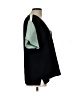 Unbranded Color Block Black Short Sleeve Blouse Size L (estimated) - photo 4