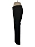 Ecru Solid Black Dress Pants Size 10 - photo 5