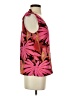 J.Crew Tropical Pink Sleeveless Blouse Size XS - photo 4