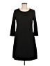 Originality Solid Black Casual Dress Size M - photo 1