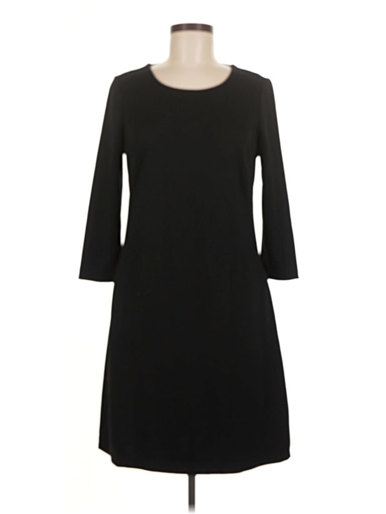Pre-owned Originality Casual Dress In Black
