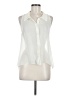 L8ter 100% Polyester Ivory Sleeveless Blouse Size M - photo 1
