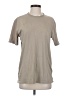 Rag & Bone 100% Cotton Solid Tan Short Sleeve Turtleneck Size S - photo 1