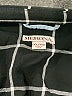 Merona 100% Rayon Plaid Black 3/4 Sleeve Button-Down Shirt Size XL - photo 7