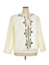 Danny & Nicole 100% Polyester Ivory Jacket Size 22W - photo 1