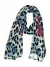 Unbranded Animal Print Blue Scarf One size - photo 1