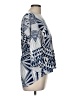 How Very Loved Blue 3/4 Sleeve Blouse Size M (estimated) - photo 4