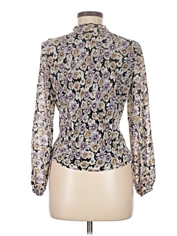 Petite Sophisticate Long Sleeve Blouse (view 2)