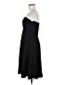 Ann Taylor Solid Black Cocktail Dress Size 6 - photo 5