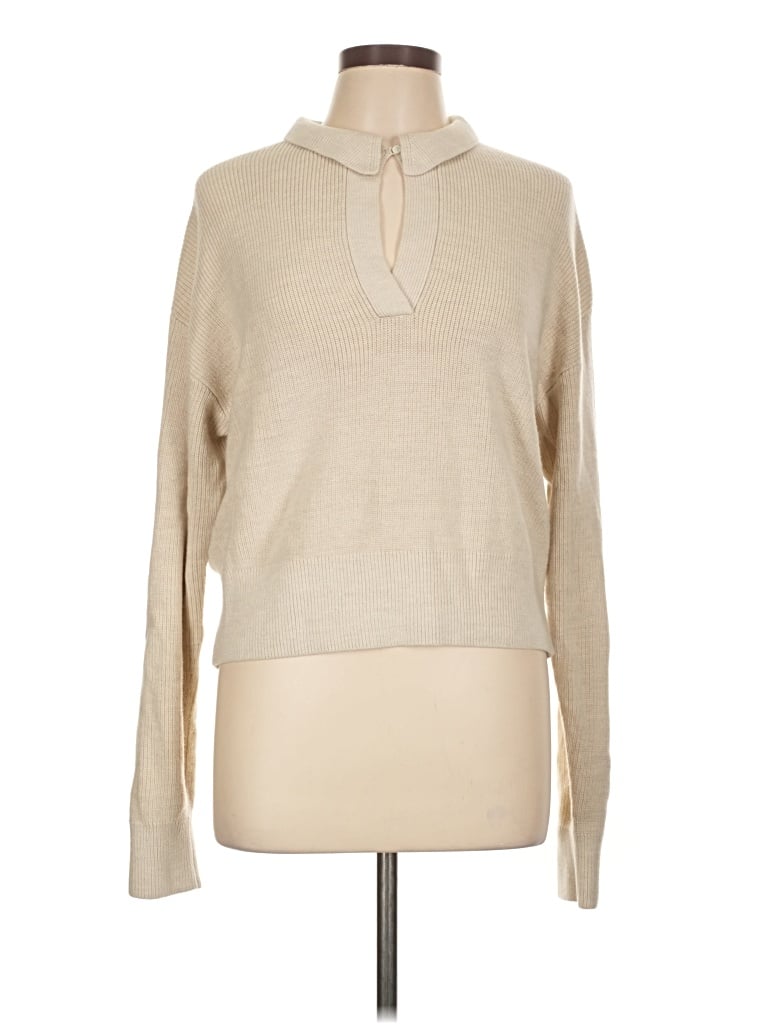 Pre-owned Lululemon Athletica Pullover Sweater In Tan