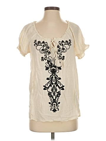 Forever 21 Short Sleeve Blouse (view 1)