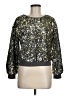 Alice + Olivia Metallic Gold Pullover Sweater Size M - photo 1