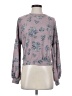 Gypsies & Moondust Floral Purple Pullover Sweater Size XS - photo 1