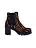 Prada Animal Print Brown Ankle Boots Size EU 36 1/2 - photo 1