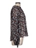 Veronica Beard 100% Silk Brown Long Sleeve Silk Top Size 10 - photo 4