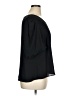 Worthington 100% Polyester Black 3/4 Sleeve Blouse Size 1X - photo 4