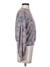Gypsies & Moondust Floral Purple Pullover Sweater Size XS - photo 4