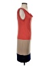 Muse Color Block Orange Casual Dress Size 4 - photo 4