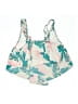 Unbranded Tropical Ivory Swimsuit Top Size S - photo 2