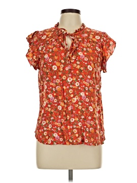 Status By Chenault Short Sleeve Blouse