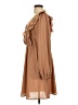 Shein 100% Polyester Tan Casual Dress Size L - photo 5