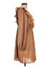 Shein 100% Polyester Tan Casual Dress Size L - photo 4