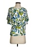 Cynthia Steffe Green Short Sleeve Blouse Size S - photo 1