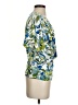 Cynthia Steffe Green Short Sleeve Blouse Size S - photo 4