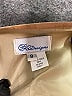 Assorted Brands 100% Silk Metallic Gold Silk Skirt Size 8 - photo 4