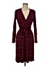 Hobbs London Polka Dots Red Casual Dress Size 6 - photo 1