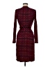 Hobbs London Polka Dots Red Casual Dress Size 6 - photo 2