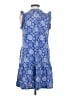 Boden Paisley Blue Casual Dress Size 4 - photo 2