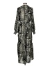Jodifl 100% Polyester Paisley Gray Casual Dress Size S - photo 2