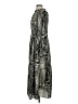 Jodifl 100% Polyester Paisley Gray Casual Dress Size S - photo 5