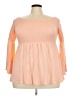 Torrid Orange 3/4 Sleeve Top Size 3X Plus (3) - photo 1