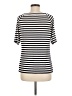 Talbots Stripes Ivory 3/4 Sleeve T-Shirt Size M - photo 2
