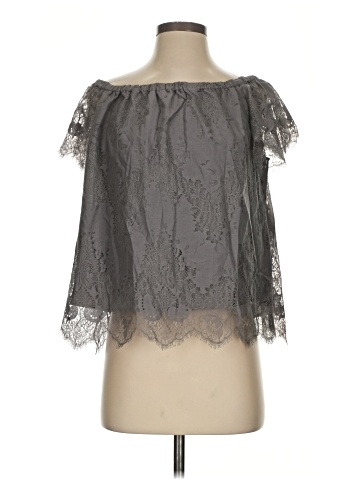 Gold Hawk Short Sleeve Blouse (view 1)
