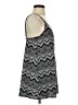 Xhilaration Silver Sleeveless Top Size S - photo 4