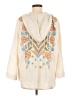 Johnny Was 100% Cotton Ivory Poncho Size M - photo 2