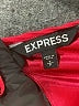 Express 100% Polyester Solid Red Casual Dress Size S - photo 7