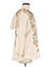 Johnny Was 100% Cotton Ivory Poncho Size M - photo 4