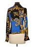 Cache Blue Long Sleeve Blouse Size M - photo 2