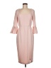 Donna Morgan Solid Pink Cocktail Dress Size 8 - photo 1