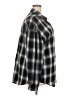 Fantaslook 100% Polyester Plaid Black Long Sleeve Blouse Size 2X - photo 4